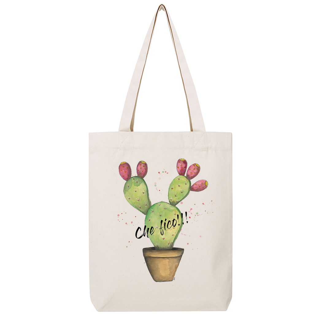 SHOPPING-BAG - CHE FICO white