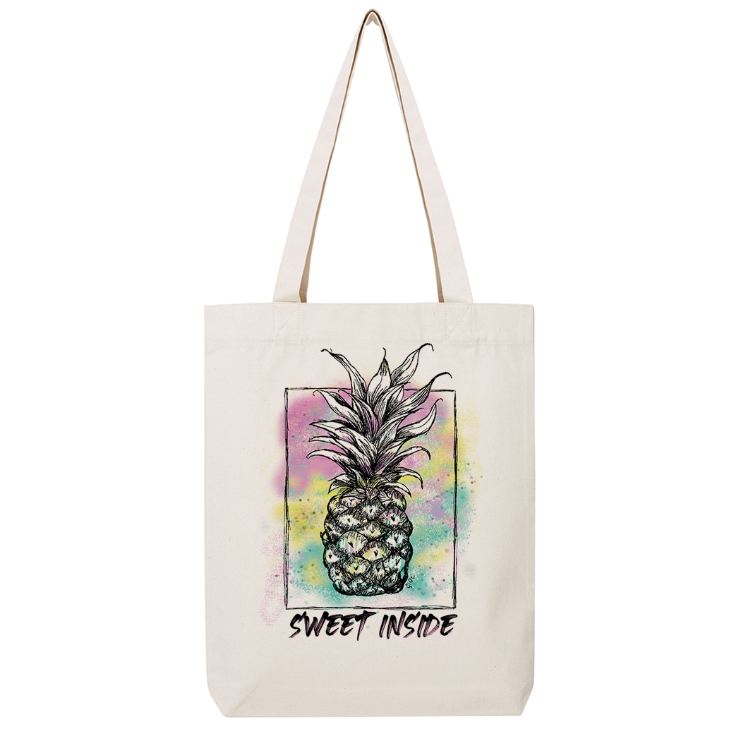 SHOPPING-BAG - SWEET INSIDE white