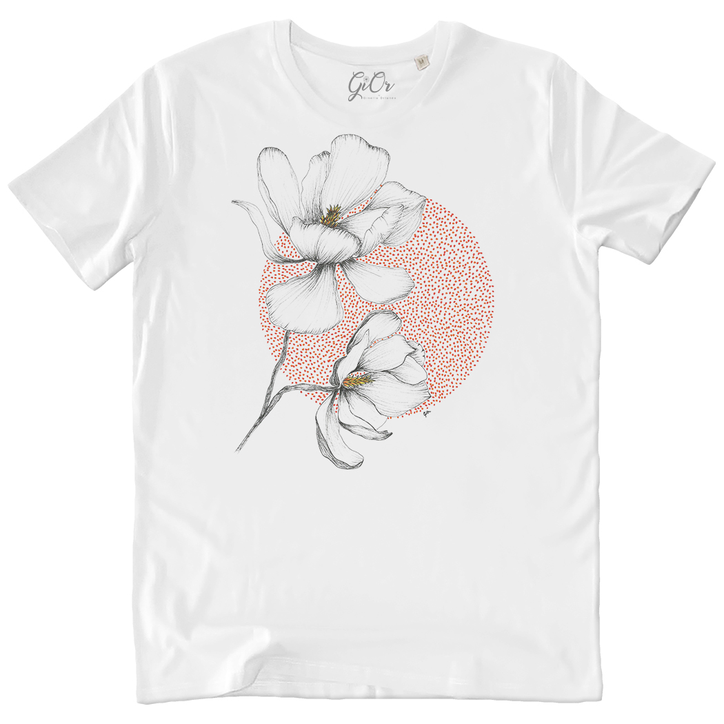 T-SHIRT-UNISEX - MAGNOLIA white