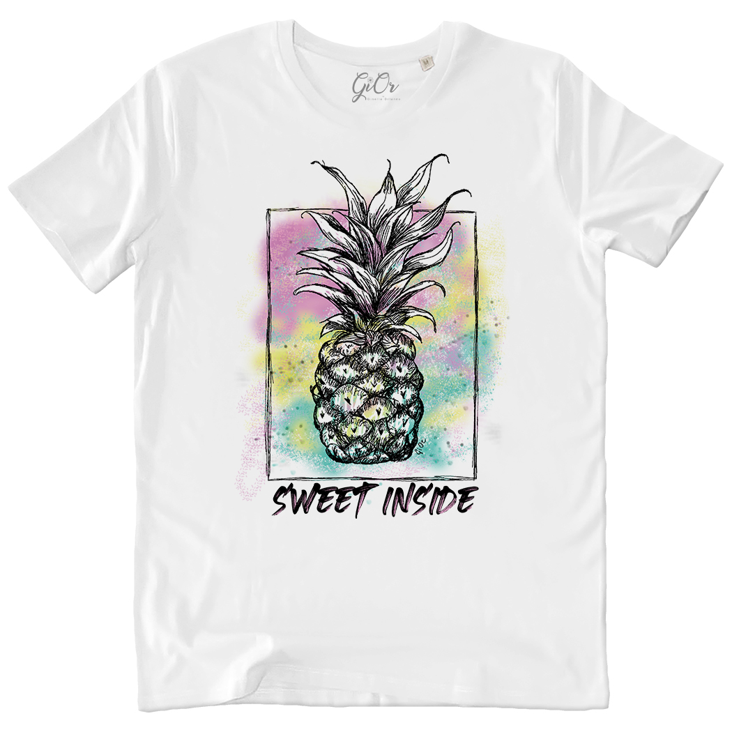 T-SHIRT-UNISEX - SWEET INSIDE white