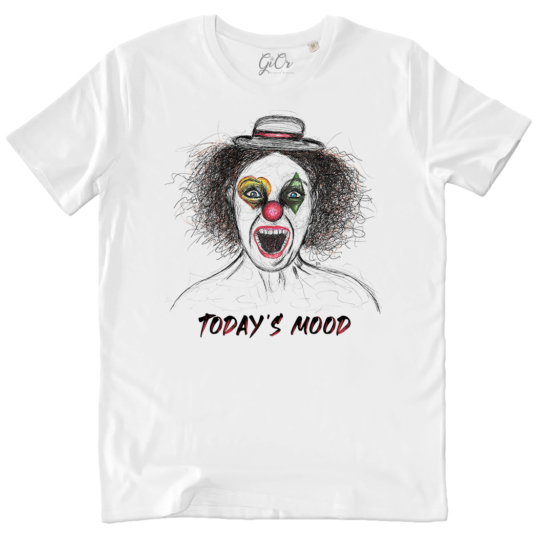 T-SHIRT-UNISEX - TODAY'S MOOD white