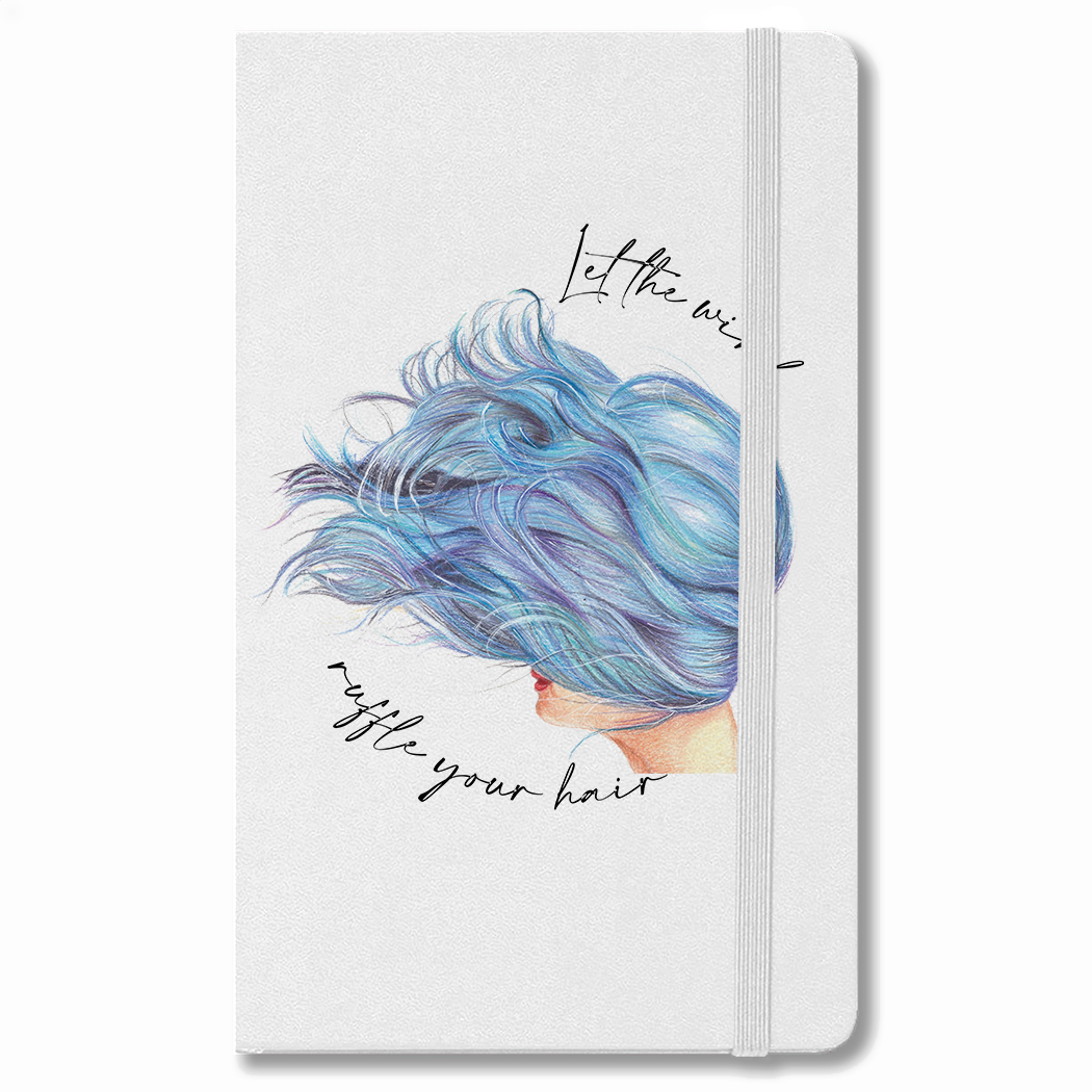 NOTE-BOOK - LET THE SHINE RUFFLE YOUR HAIR