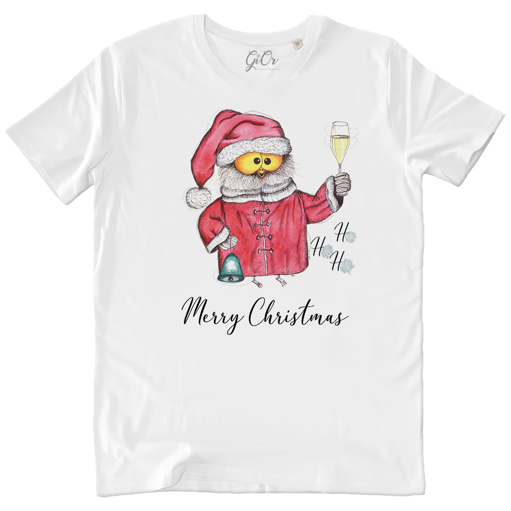 T-SHIRT-UNISEX - MERRY CHRISTMAS white